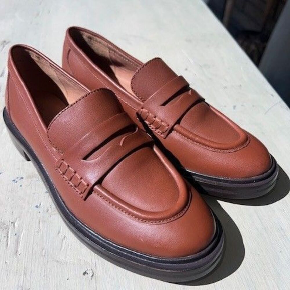 Madewell “The Vernon Loafer” in Dried Maple Colorway Wm’s Sz 6M EXCLT